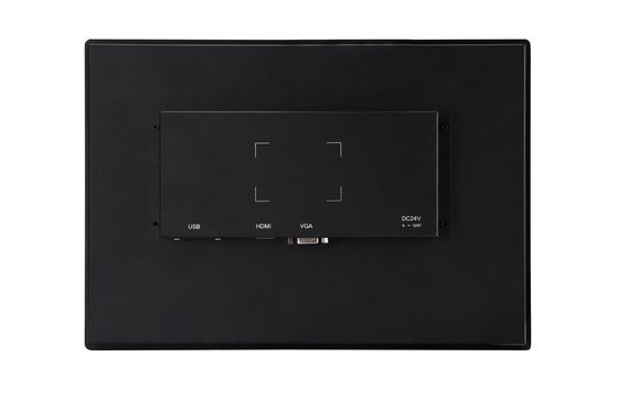 VGA / DVI Industrial LCD Monitor Touch Screen 15.6 Inch ROHS