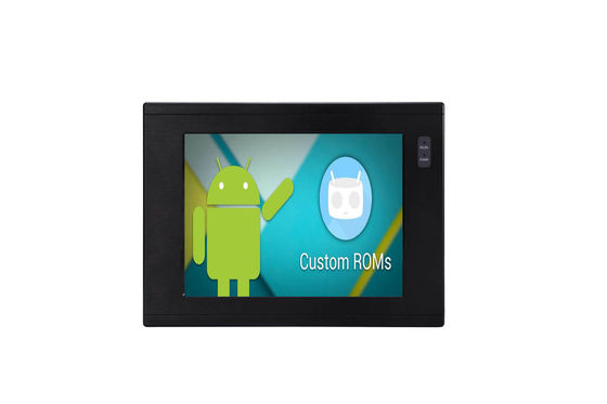 DC24V Embedded Panel PC Capacitive Waterproof Touch Screen PC 1 Lan RoHS