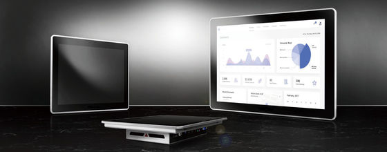 IP65 Waterproof Touch Screen Monitors Industrial Embedded RoHS
