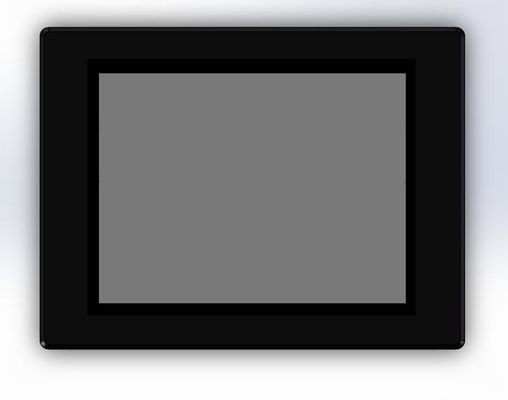 10.4 Inch Capacitive Touchscreen Monitor USB TFT Wall Mounted LCD Panel