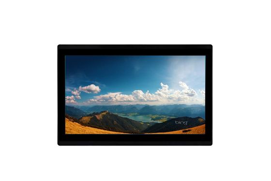 Square Industrial Embedded Touch Panel PC IP65 Waterproof Fanless