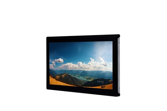 Square Industrial Embedded Touch Panel PC IP65 Waterproof Fanless